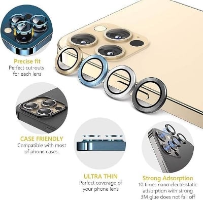 Picture of iPhone 14 Pro Lens Protector Compatible for 14 Pro /14 Pro Max iPhone Accessories