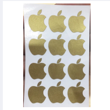 Picture of Apple Vinyl Waterproof Sticker for cellphone 1 pes