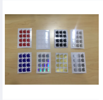 Picture of Apple Logo Inspired Stickers 2 - Cut-out Vinyl Stickers - Apple Logo size - 2.0cm x 1.67 cm (w x h)