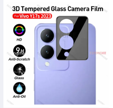 Picture of Vivo Y17s 2023 Full Coverage 3D Camera Lens For Vivo Y17s VivoY17S sY17 Y 17 17Y Y17 S 4G 5G 2023 Camera Protection Film Tempered Glass Full Cover Camera Lens Protective