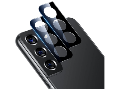 Picture of Lens Protector Compatible with S22/S22 Plus 5G, 1 Pieces, Imprint, Tempered Glass Camera, Ultra-Thin and Scratch-Resistant, Black