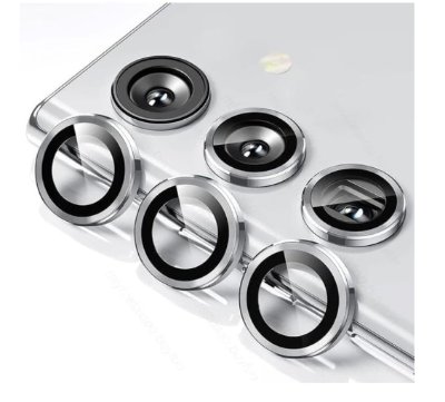 Picture of CoverGallery for HQ+ Samsung Galaxy A55, A54, A15, A25, A35 5G Silver Camera Ring Lens Protector 3 PIECE IN (Pack of 1)