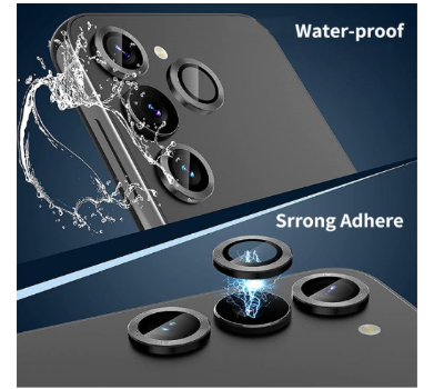 Picture of Camera Lens Protector for Samsung Galaxy A14, A24, A34, A54 5G -Blk