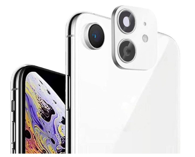 Picture of LucBuy Camera Lens Protector for iPhone X/XS/XS MAX Convert to iPhone 11 Pro/11 Pro Max, Ultra Thin Clear Tempered Glass Film Rear Camera Lens Protector Cover,Anti-Scratch Lens Sticke for iPhone