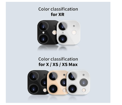Picture of Lens Protector for iPhone XR Convert to iPhone 11, Upgrade Ultra Thin Clear Tempered Glass Rear Camera Lens Protector