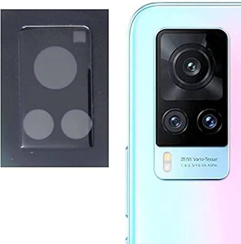 Picture of 3D Back Camera Lens Protector For VIVO X60 Pro Full Coverage 360 Degree Protection Tempered Glass Bubble-Free Anti-Scratch Easy Install Ultra-Thin.