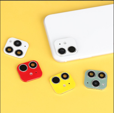 Picture of fake camera lens sticker cover screen protector for iphone xr x change to iphone 11 pro max