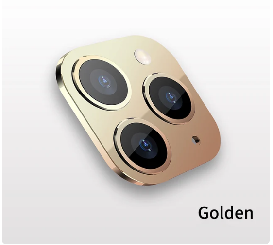 Picture of Modified Sticker Camera Lens Seconds Change Cover For iPhone X XR Xs Max Fake Flash Camera Cover 11 Pro Max Glass Protector Film