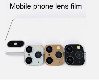 Picture of Luxury Fake Camera Lens Sticker Cover For iPhone XS Change 11 to iPhone MAX UK