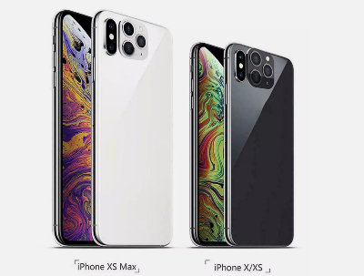 Picture of Luxury Fake Camera Lens Sticker Cover For iPhone XS Change 11 to iPhone MAX UK