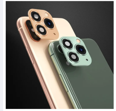 Picture of 5210A Phone Upgrade Support flash Screen Protector Mobile Fake Camera Lens Sticker Cover Case for iPhone XR X to iPhone 11 Pro Max Seconds Change