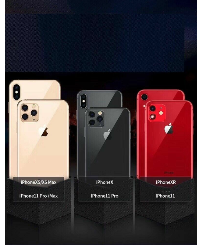 Picture of Camera Lens Sticker for iPhone X,XS,XS MAX Change Cover to fake iPhone 11 Pro Max