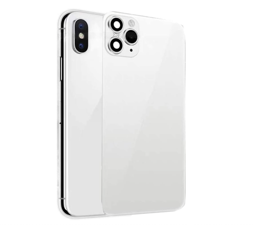 Picture of Modified Phone Back Film Camera Lens Seconds Change Cover Film Fake Camera for iPhone X XS XS MAX Change to iPhone 11 Pro MAX Back Screen Protector HD Lens Protector