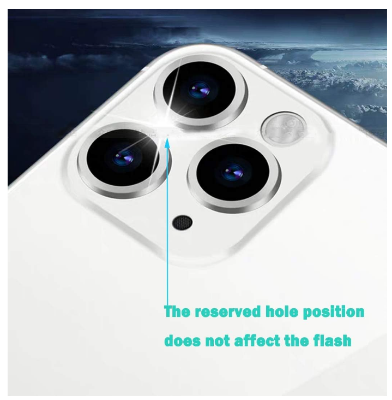 Picture of Modified Phone Back Film Camera Lens Seconds Change Cover Film Fake Camera for iPhone X XS XS MAX Change to iPhone 11 Pro MAX Back Screen Protector HD Lens Protector