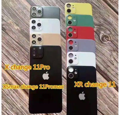 Picture of LENS CONVERTER iPhone X/XS/XSMAX Change to iphone 11 Pro MAX phone back film bare feel Rear Membrane Upgrade fake ip11 cover