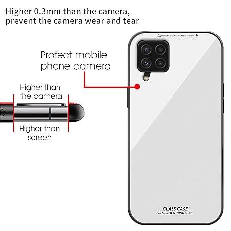 Picture of Shockproof TPU Bumper Case Cover for samsung A22(white)