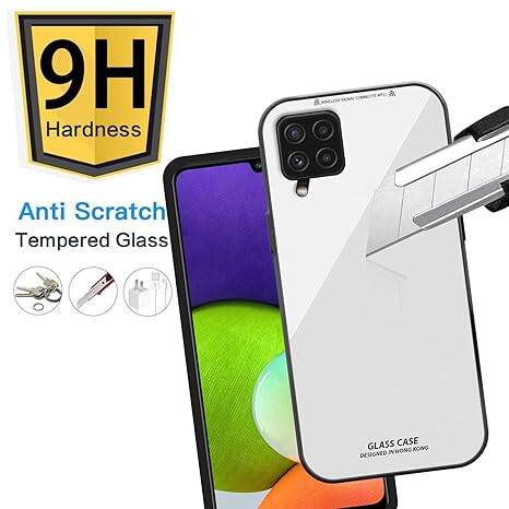 Picture of Shockproof TPU Bumper Case Cover for samsung A22(white)