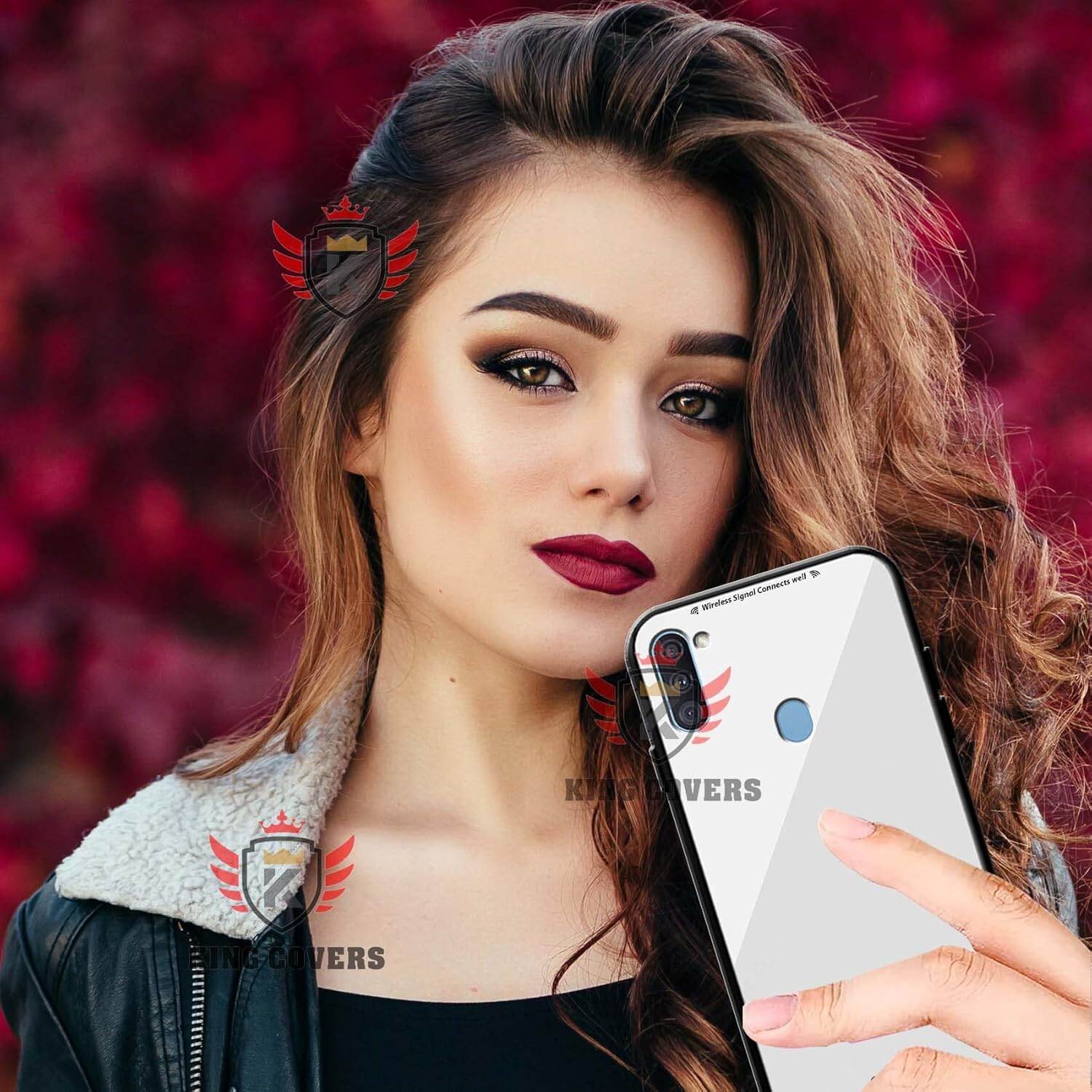 Picture of Shockproof TPU Bumper Case Cover for samsung A11(white)
