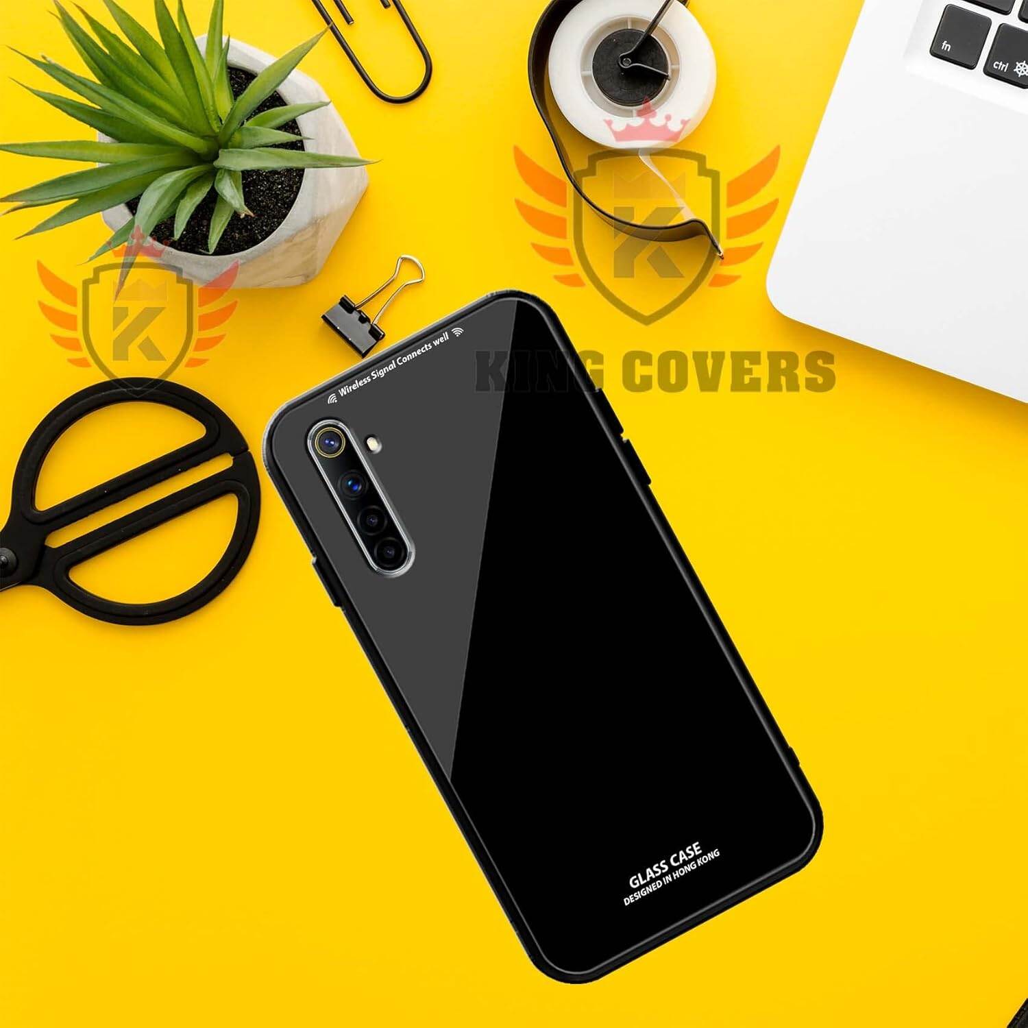 Picture of Shockproof TPU Bumper Case Cover for realme c3(white)