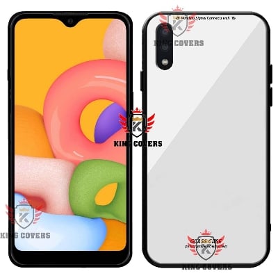 Picture of Shockproof TPU Bumper Case Cover for samsung a01(white)