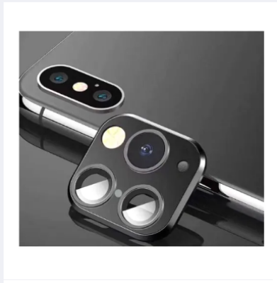 Picture of for iPhone XR X to iPhone 11 Pro Max Seconds Change Fake Camera Lens Sticker