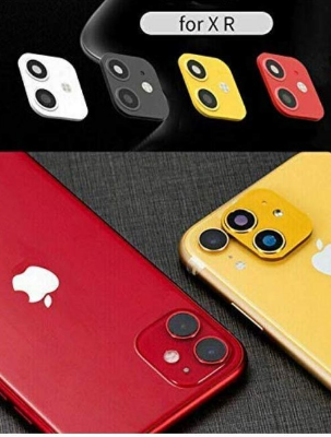 Picture of 1pc iPhone XR to 11 and X to iPhone 11  Pro Max Fake Camera Lens Sticker Support Cover Case