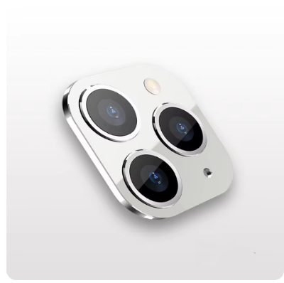 Picture of Modified Sticker Camera Lens Seconds Change Cover For iPhone X XR Xs Max Fake Flash Camera Cover 11 Pro Max Glass Protector Film