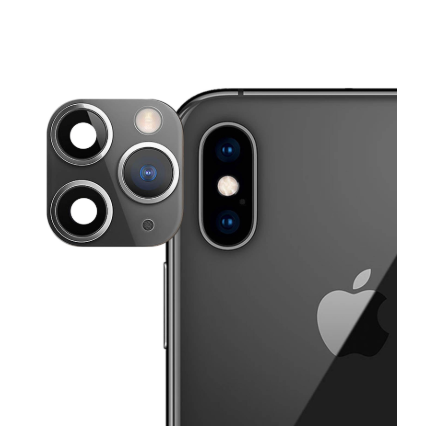 Picture of Fake Camera Lens Cover Second Change to iPhone 11 Pro Max, Black