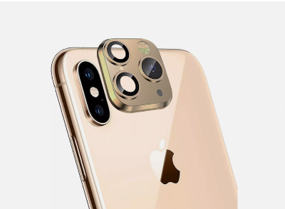Picture of Svyaxfa Modified Phone Back Film Camera Lens Seconds Change Cover Film Fake Camera for iPhone X XS MAX Change to iPhone 11 Pro MAX Back Screen Protector HD Lens Protector (For iPhoneX/XS silver)