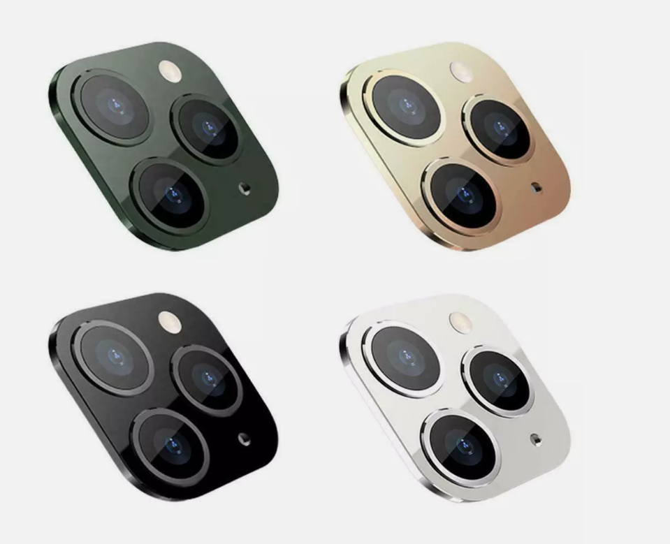 Picture of Modified Camera Lens for iPhone X Xs max Seconds Change iPhone 11 Pro max, Camera Cover Sticker HD Lens Protector.