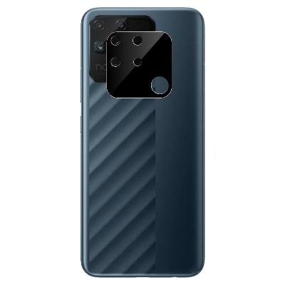 Picture of Realme Narzo 50A [Black] Back Camera Lens Protector Tempered Glass - Full Camera Coverage and Easy Installation Kit