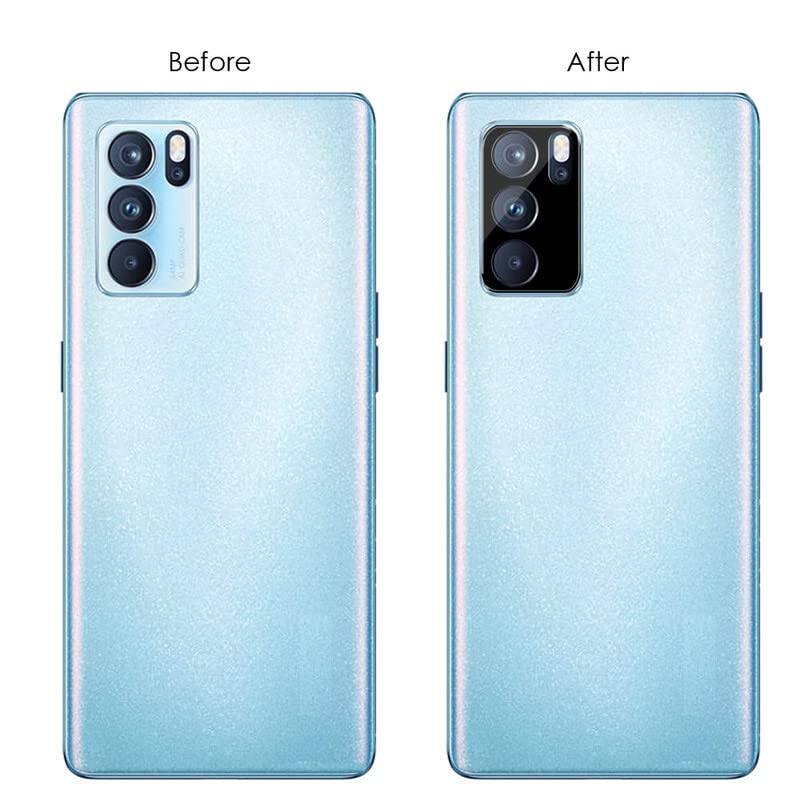Picture of Aptivos Tempered Glass Camera Lens Protector For Realme GT Master Anti-Scratch Camera Protective 9H Hardness Glass Lens [Pack of 1] Black