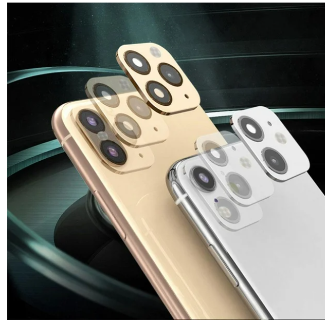 Picture of Luxury Fake Camera Lens Sticker Cover For iPhone XS MAX Change to R3O5 11 T2N2