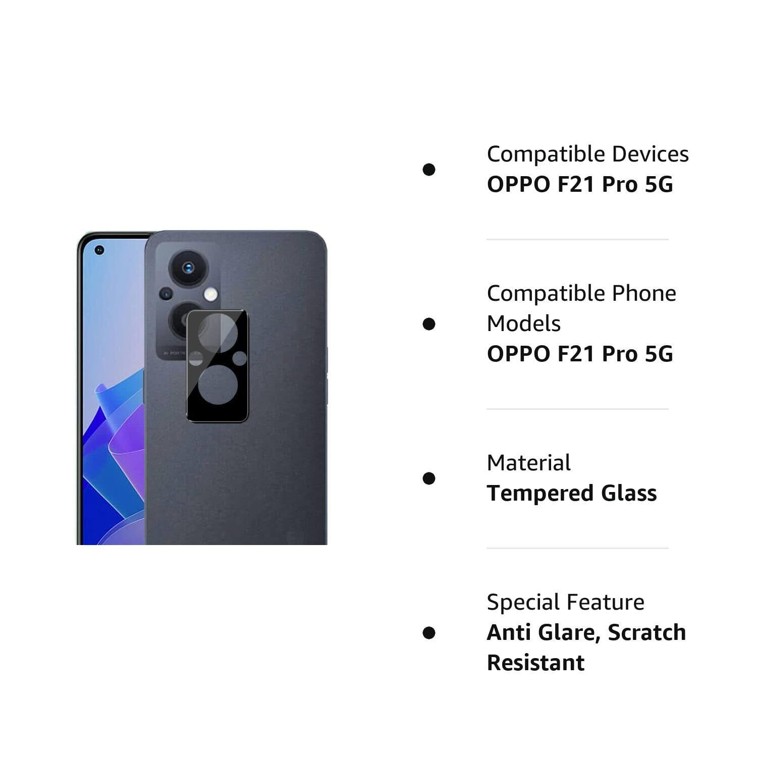 Picture of ankSONline Back Camera Lens Protector Tempered Glass For OPPO F21 Pro 5G