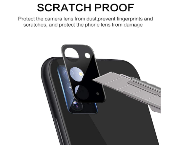Picture of amera Lens Protector Samsung Galaxy S20Fe | Real Tempered Glass| HD Clear Camera Lens Guard| 9H Hardness |Anti-Scratch |Camera Protective Lens