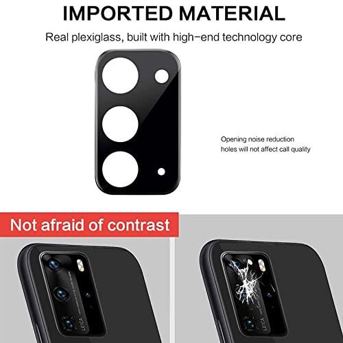 Picture of Vivo V23 Pro 5G Back Camera Lens Protector Tempered Glass | Full Camera Coverage (9H 3D) [Black]