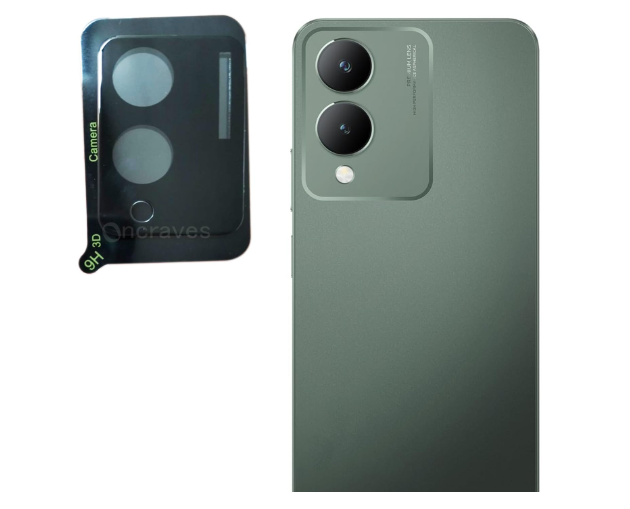 Picture of 3D Back Camera Lens Protector For vivo Y17s | Full Coverage 360 Degree Protection Tempered Glass Bubble-Free Anti-Scratch Easy Install Ultra-Thin.