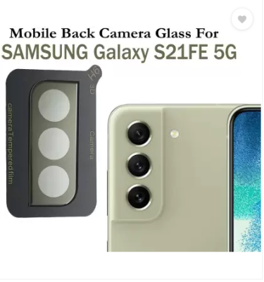 Picture of Back Camera Lens Glass Protector for SAMSUNG Galaxy S21 FE 5G  (Pack of: 1)