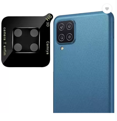 Picture of Mobilive Camera Lens Protector for Samsung Galaxy F62 Scratch Proof 9D Rear Camera Glass Protector  (Pack of 1)