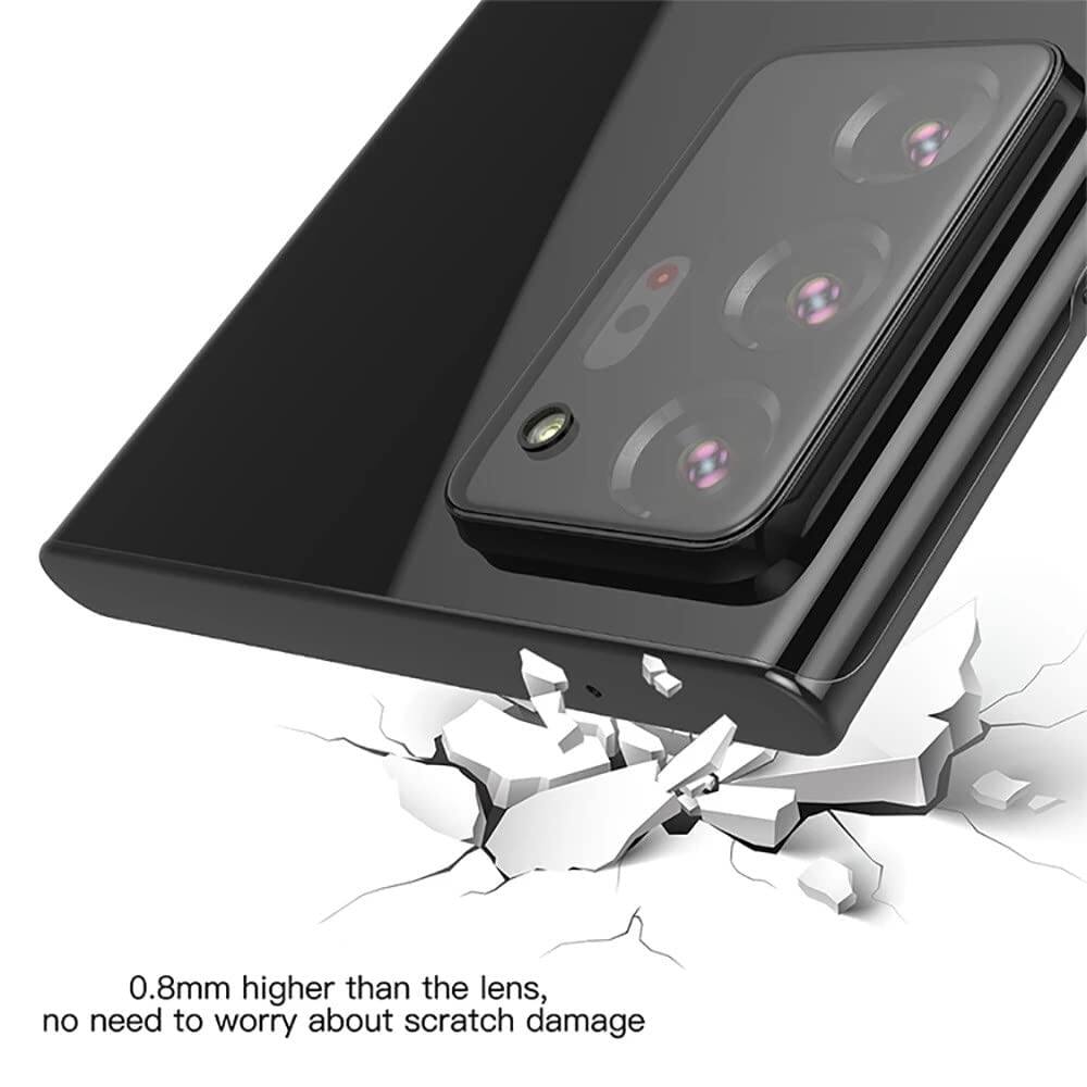 Picture of Back Camera Lens Protector for Realme C25Y Camera Tempered Glass (Not Flexible) 9H Hardness Camera Glass Compatible Model Realme C25Y - Black