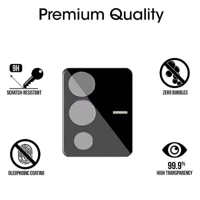 Picture of Back Camera Lens Protector Tempered Glass For Vivo V23E