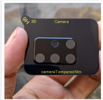 Picture of Samsung A71 Camera Glass Lens Protector Tempered Full Cover