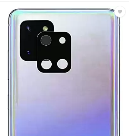 Picture of Back Camera Lens Glass Protector for Samsung Galaxy Note 10 Lite 3D Lens Protector Full Coverage. (Pack of: 1)