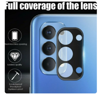 Picture of Tempered glass CAMERA LENS OPPO RENO 4 PRO RENO 4 screen guard Kamera