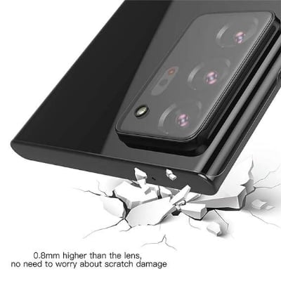 Picture of Back Camera Lens Protector for Realme C21Y Camera Tempered Glass (Not Flexible) 9H Hardness Camera Glass Compatible Model Realme C21Y - Black