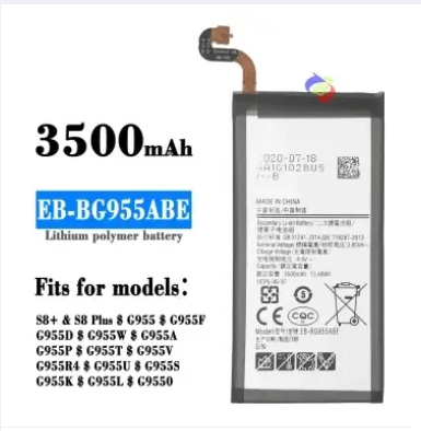Picture of Samsung Galaxy EB-BG955ABE 3500 mAh Mobile Battery for Samsung Galaxy S8 Plus