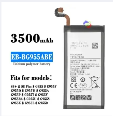Picture of Samsung Galaxy EB-BG955ABE 3500 mAh Mobile Battery for Samsung Galaxy S8 Plus