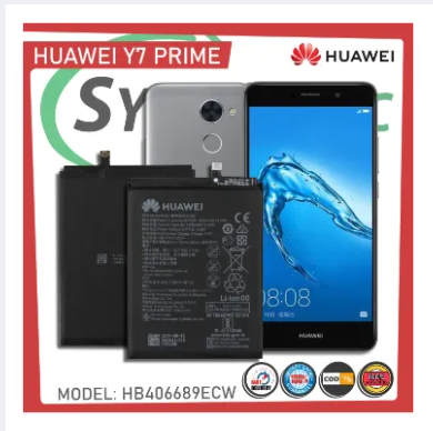 Picture of For Huawei Y7 Prime 2018 Battery Model: HB366481ECW Original Capacity High Quality Battery (3000mAh)