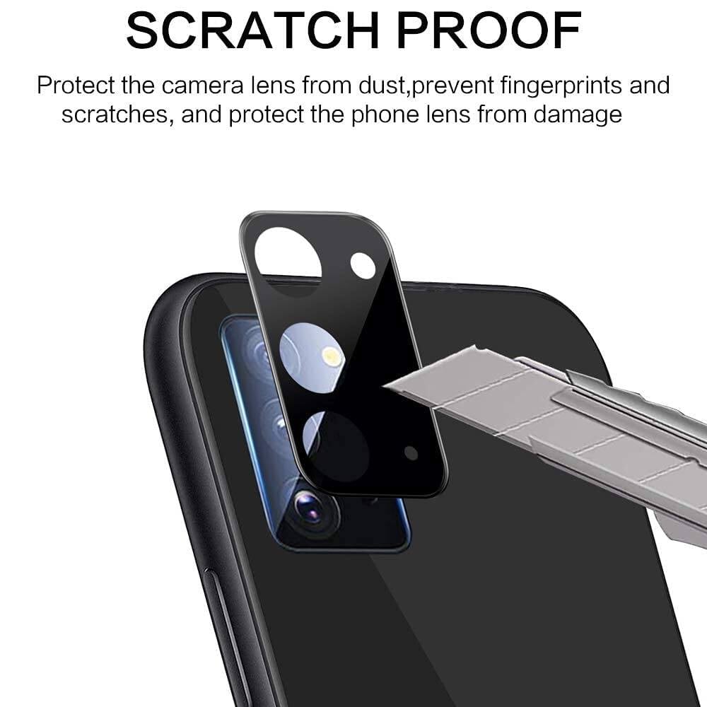 Picture of Oncraves 3D Back Camera Lens Protector For Oppo A16 Full Coverage 360 Degree Protection Tempered Glass Bubble-Free Anti-Scratch Easy Install Ultra-Thin.