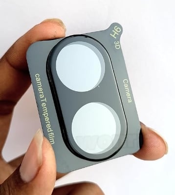 Picture of Back Camera Glass Protector for nova 9 Camera Lens Protector Guard [3D Premium] Camera Tempered Glass (Black)